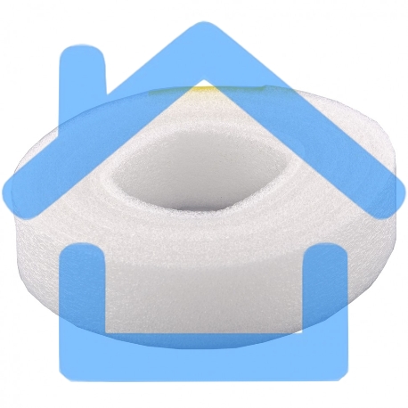 Уплотнитель для окон самоклеящийся, 5х16 мм, 12 м, Россия Сибртех-1