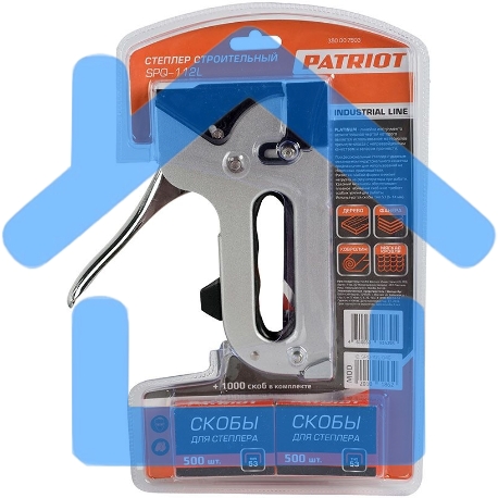 Степлер PATRIOT Platinum SPQ-112L скобы тип 140 (6-14мм), профессиональный, в комплекте 1000 скоб-2