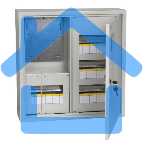 Корпус металлический ЩУРн-3/36зо-1 36 УХЛ3 IP31 ИЭК MKM32-N-36-31-ZO