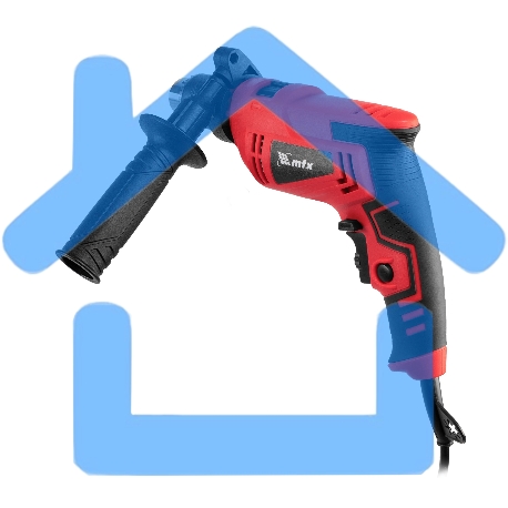 Дрель ударная MID-600, 600 Вт, 0-3000 об/мин, 0-48000 уд/мин MTX-7