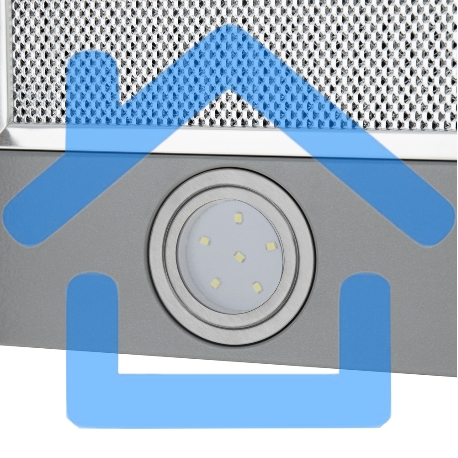 Вытяжка телескопическая HOMSair Flat 50 нержавеющая сталь, 50 см, 520 куб. м/ч, 47 дБ-1