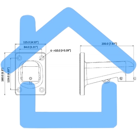 Кронштейн Dahua DH-PFB305W-5