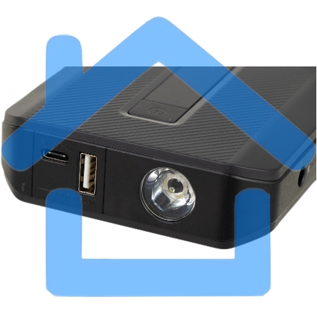 Портативное пуско-зарядное устройство для автомобиля 70mai Jump Starter Max 18000 mAh-10