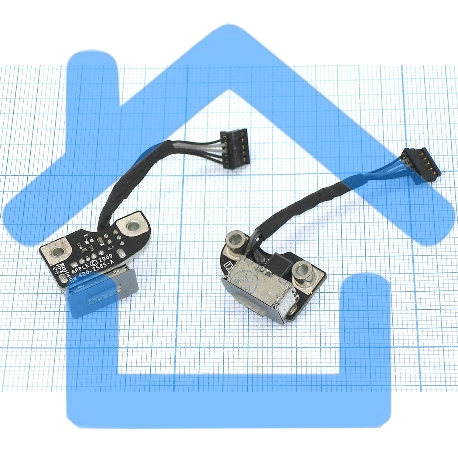 Плата питания MagSafe для MacBook Pro 13 15 A1278 A1286 Mid 2009 - Mid 2012 (922-9307 820-2565-A)