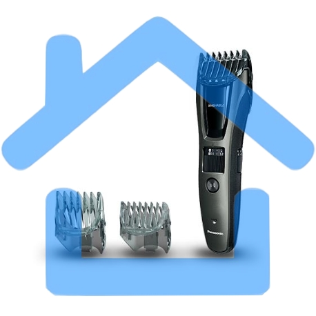 Машинка для стрижки Panasonic ER-GB60-K520 черный (насадок в компл:2шт)-1