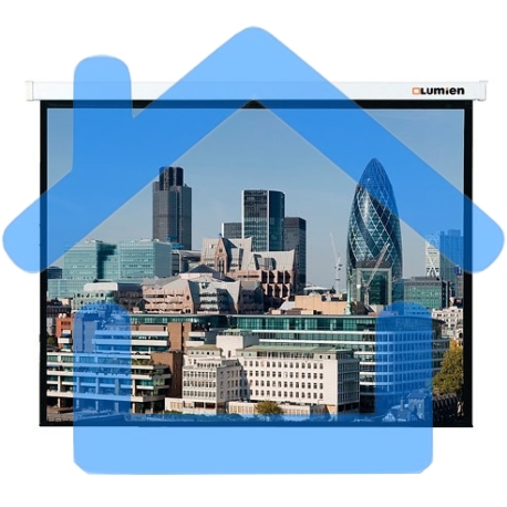 Экран Lumien Master Control LMC-100102 180x180см Matte White FiberGlass, с электроприводом