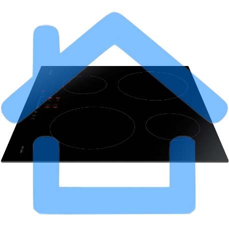 Индукционная варочная поверхность Samsung NZ64H37070K/WT черный-1