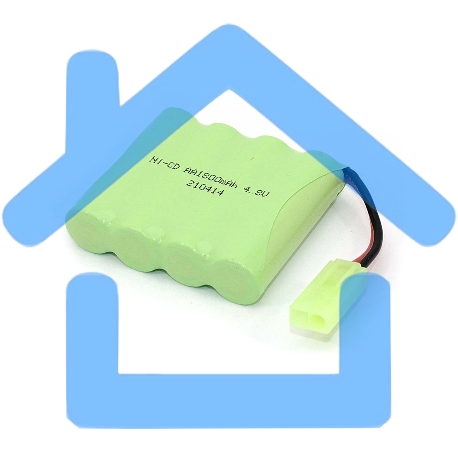 Аккумулятор Ni-Cd 4.8V 1800 mAh AA Flatpack разъем mini Tamiya