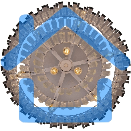 Люстра Hiper Grace H162-2 потолоч. 40Вт-4
