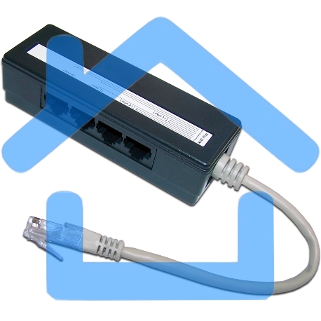 Сплиттер 1 на 4 RJ-45-1