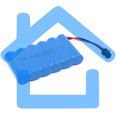 Аккумулятор Ni-Cd 7.2V 1400 mAh AA Flatpack разъем SM