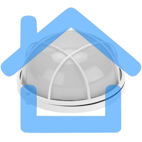 Светильник ЖКХ-03 под лампу круг 250х105мм IP65 Rexant-1