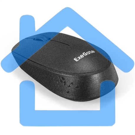 Комплект беспроводной ExeGate Professional Standard Combo MK210 (клавиатура полноразмерная влагозащищенная 104кл. + мышь оптическая 1200dpi, 3 кнопки и колесо прокрутки; USB, радиоканал 2,4 ГГц, радиус действия до 10м, черный, Color Box)-6