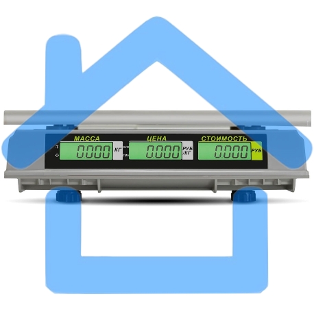 Весы торговые Mertech M-ER 326AC-32.5 LCD серый (3041)