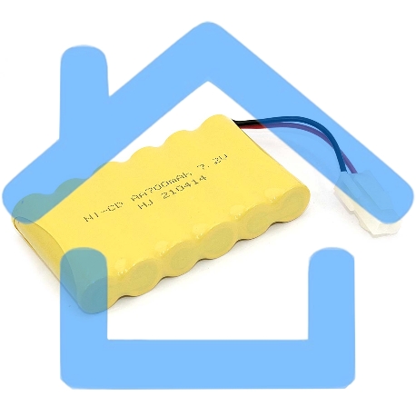 Аккумулятор Ni-Cd 7.2V 700 mAh AA Flatpack разъем 5559