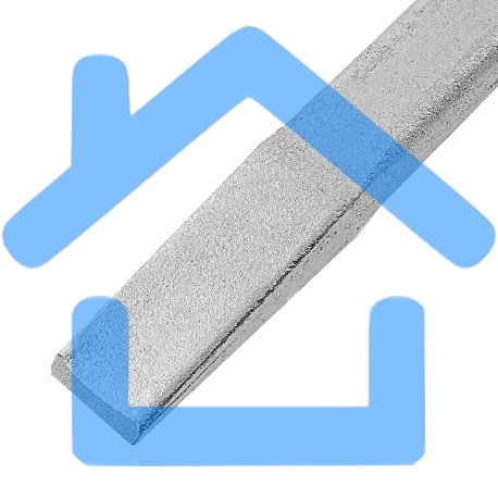 Зубило Россия 240x25 мм оксидированное18785-2