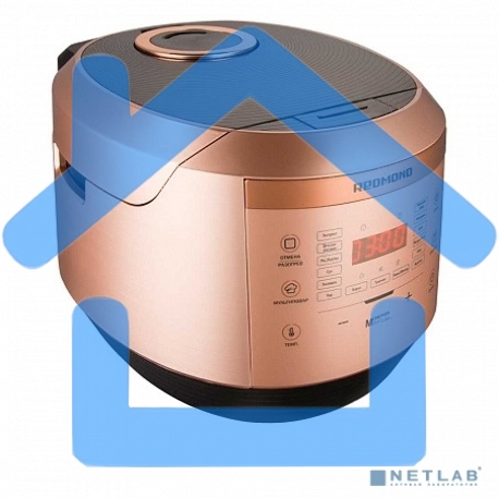 Мультиварка Redmond RMC-450 мощность 860 Вт объем 4.5 л электронное управление (Бронза)-1