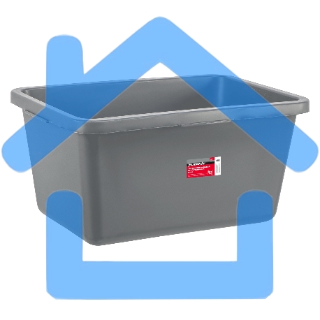 Таз прямоугольный строительный усиленный, 45л Matrix