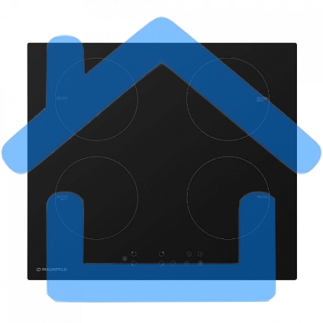 Индукционная варочная поверхность Maunfeld EVI.594-BK черный