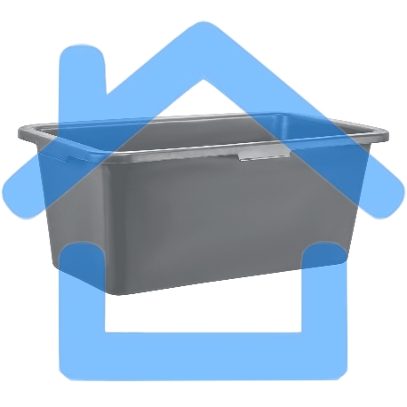 Таз прямоугольный строительный усиленный, 55 л Matrix-1