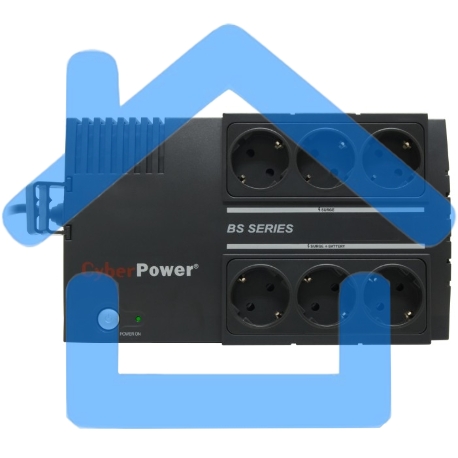 Источник бесперебойного питания CyberPower BS650E черный 650VA-9