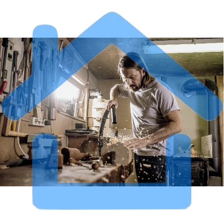 Строительный пылесос Karcher WD 3 P S V-17/4/20 желтый, 1000 Вт, уборка сухая/сбор воды, пылесборник мешок/контейнер, 17 л-18