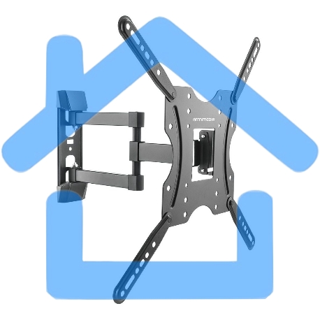Кронштейн для телевизора Arm media LCD-404 new черный, 26