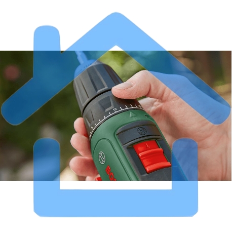 Дрель-шуруповерт Bosch EasyDrill 1200, Аккумуляторная, 18В, 2 АКБ, Кейс-2