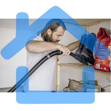 Строительный пылесос Karcher WD 3 P S V-17/4/20 желтый, 1000 Вт, уборка сухая/сбор воды, пылесборник мешок/контейнер, 17 л-2