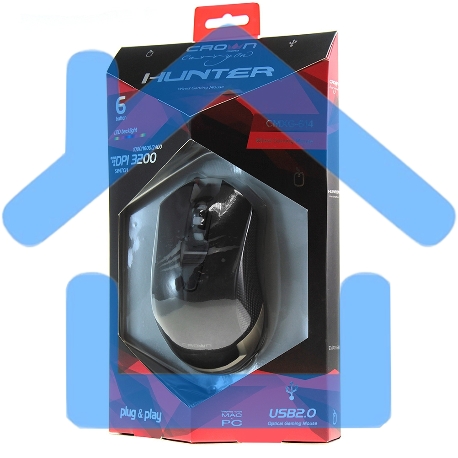 Мышь CROWN Gaming CMXG-614 USB CM000001532 DPI 800/1000/1600/2400-28