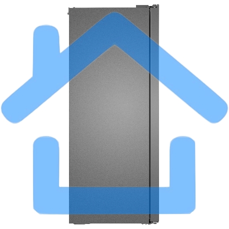 Холодильник Hyundai CS6503FV нержавеющая сталь двухкамерный инвертер 407/205л морозилка сбоку-21