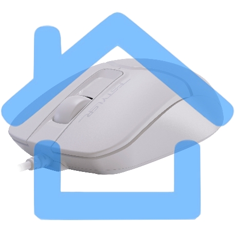 Комплект клавиатура + мышь A4Tech Fstyler F1512 клав:белый мышь:белый USB-5