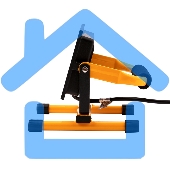 Прожектор-переноска Rexant СДО-EXPERT 50 Вт 4000 Лм 6500 K со шнуром 0,5 метра и евровилкой