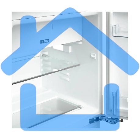 Встраиваемый холодильник с морозильником Kuppersberg RCBU 815, коллекция High-Tech,отсек для овощей,полка для яиц,полезный объем 104 л, полезный объем морозильной камеры 17 л, перенавешиваемые двери, энергопотребление А+,управление электронное кнопочное, -4