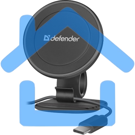 Автомобильный держатель Defender CH-115+, магнит,на панель,п/кабель 360°