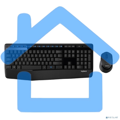 Комплект клавиатура + мышь Logitech MK345 клав:черный мышь:черный USB 2.0 беспроводная Multimedia-13