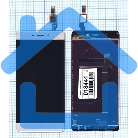 Дисплей для Xiaomi Redmi 4 золотой-2