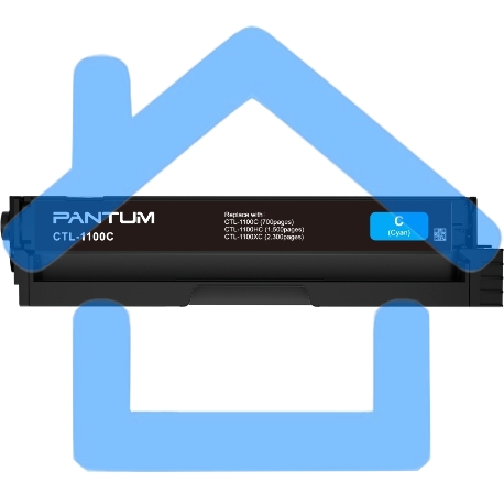 Картридж Pantum CTL-1100XC для принтера CP1100. Голубой. 2300 страниц.-7