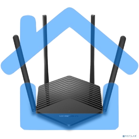 Двухдиапазонный Wi-Fi роутер Mercusys MR60X AX1500-5