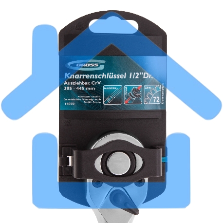 Ключ телескопический трещоточный GROSS 14070 1/2