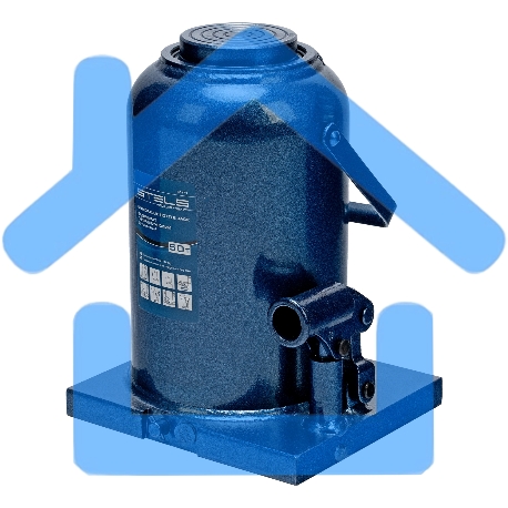 Домкрат гидравлический бутылочный, 50 т, h подъема 280-450 ммStels-6