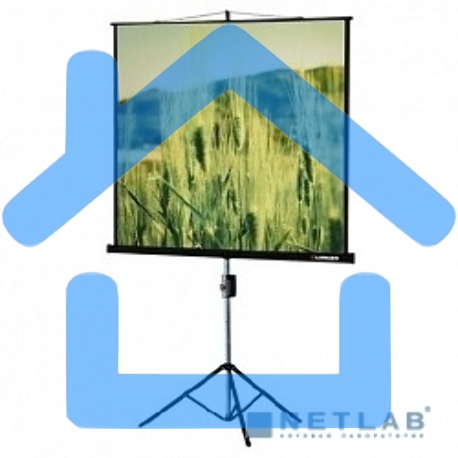 Экран на треноге Lumien 150x150см Eco View LEV-100101 1:1 напольный рулонный-4