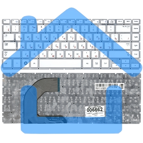 Клавиатура для ноутбука Samsung Q470, белый-2
