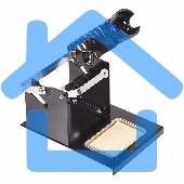 Подставка под паяльник Rexant, металл, держатель припоя, ниша, губка