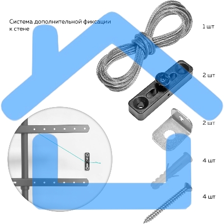 Стойка для ТВ и сенсорных панелей ONKRON TS1220 32