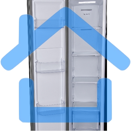 Холодильник Hyundai CS6503FV нержавеющая сталь двухкамерный инвертер 407/205л морозилка сбоку-7