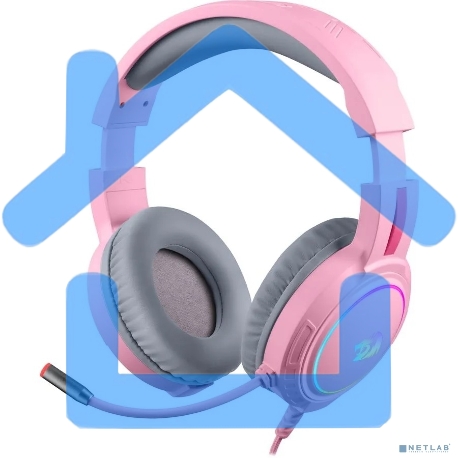 Гарнитура игровая Defender Mento RGb  3.5мм  розовые-1