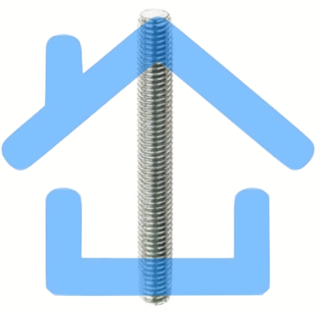 Шпилька резьбовая М8х1000 (дл.1м) ДКС CM200801