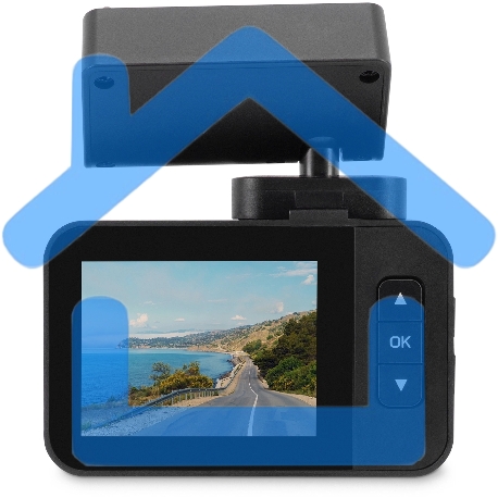 Видеорегистратор Digma FreeDrive 530 черный 2Mpix 1080x1920 1080p 140гр. GP1167-17