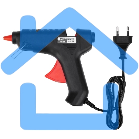 Пистолет клеевой PROconnect, 40 Вт, Ø11 мм, блистер